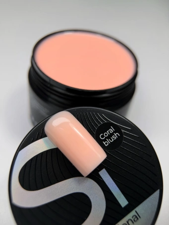 Гель Si «CORAL BLUSH» для наращивания и моделирования ногтей