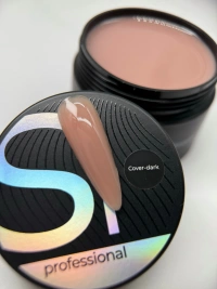Гель Si «COVER DARK» для наращивания и моделирования ногтей