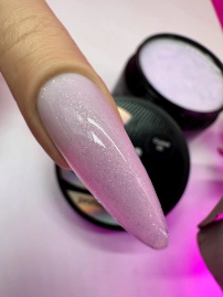 Гель Si «CRYSTAL» #03 для наращивания и моделирования ногтей с шиммером