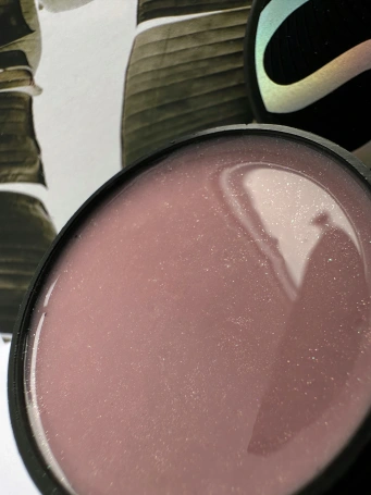 Гель Si «POWDER OPAL» для наращивания и моделирования ногтей с шиммером, опаловый
