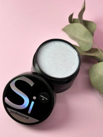 Cветоотражающий гель Si «REFLECTIVE» #01 для наращивания и моделирования ногтей с шиммером