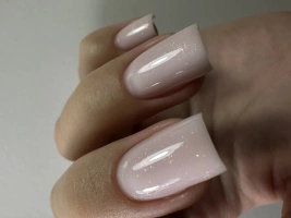 Гель Si «FLAMINGO OPAL» для наращивания и моделирования ногтей с шиммером, опаловый