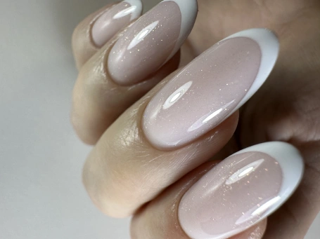 Гель Si «FLAMINGO OPAL» для наращивания и моделирования ногтей с шиммером, опаловый