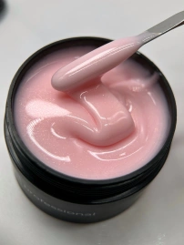 Гель Si «FLAMINGO OPAL» для наращивания и моделирования ногтей с шиммером, опаловый