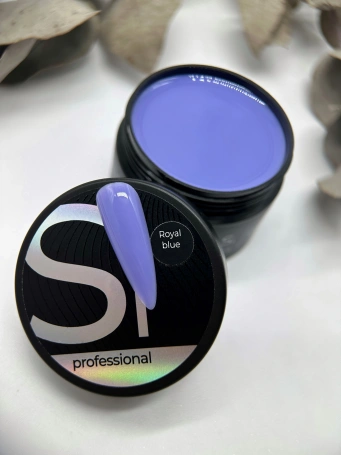 Гель Si «ROYAL BLUE» для наращивания и моделирования ногтей