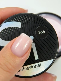 Гель Si «SOFT» для наращивания и моделирования ногтей