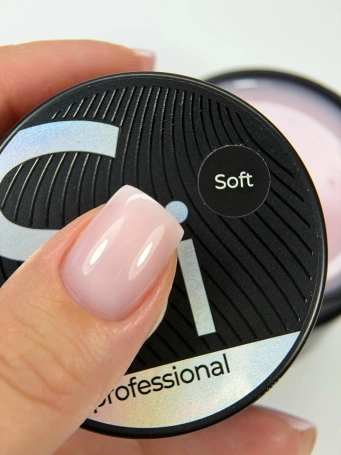 Гель Si «SOFT» для наращивания и моделирования ногтей