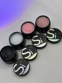 Гель желе Si «JELLY BEIGE» для ремонта и наращивания ногтей