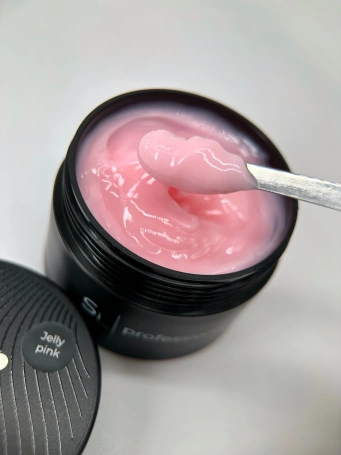 Гель желе Si «JELLY PINK» для ремонта и наращивания ногтей