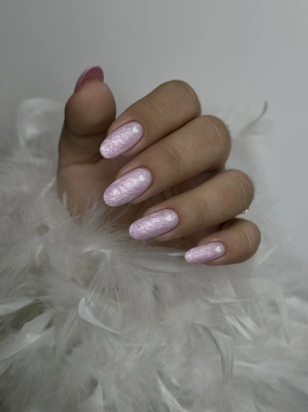 Гель Si «VIOLET PEARL» для наращивания и моделирования ногтей жемчужный, перламутр