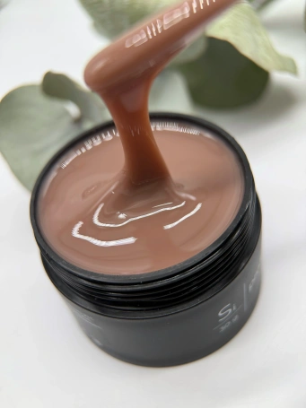 Гель Si «MILK CHOCOLATE» для наращивания и моделирования ногтей