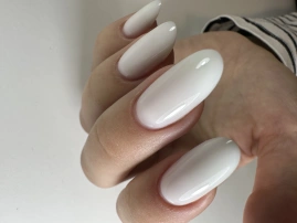 Гель Si «MILKY WHITE» для наращивания и моделирования ногтей