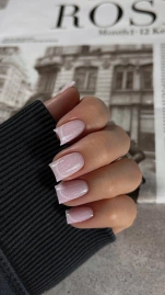 Гель Si «OPAL SILVER» #03 для наращивания и моделирования ногтей с шиммером