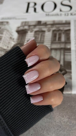 Гель Si «OPAL SILVER» #03 для наращивания и моделирования ногтей с шиммером