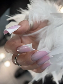 Гель Si «OPAL SILVER» #03 для наращивания и моделирования ногтей с шиммером