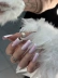 Гель Si «OPAL SILVER» #03 для наращивания и моделирования ногтей с шиммером