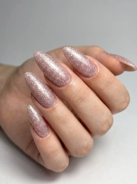 Гель Si «OPAL SILVER» #05 для наращивания и моделирования ногтей с шиммером