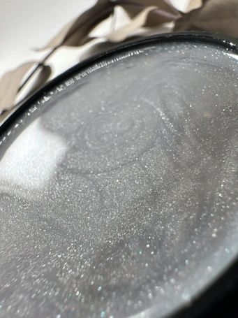 Гель Si «OPAL SILVER» #06 для наращивания и моделирования ногтей с шиммером