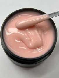 Гель Si «PEACH OPAL» для наращивания и моделирования ногтей с шиммером