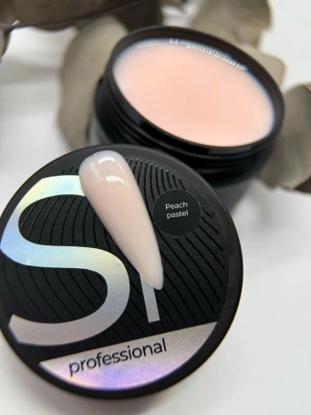 Гель Si «PEACH PASTEL» для наращивания и моделирования ногтей