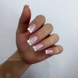 Гель Si «BEIGE PEARL» для наращивания и моделирования ногтей жемчужный, перламутр